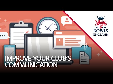 Bowls England Communications Webinar (July 2020)