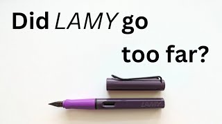 Brilliant or just bad? Lamy Safari Violet Blackberry Fountain Pen Review