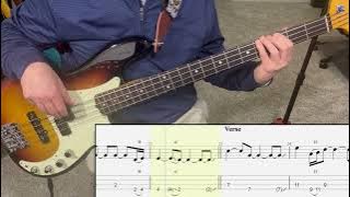 She Got the Best of Me  - Luke Combs | Bass Guitar Cover (Play Along Tabs)