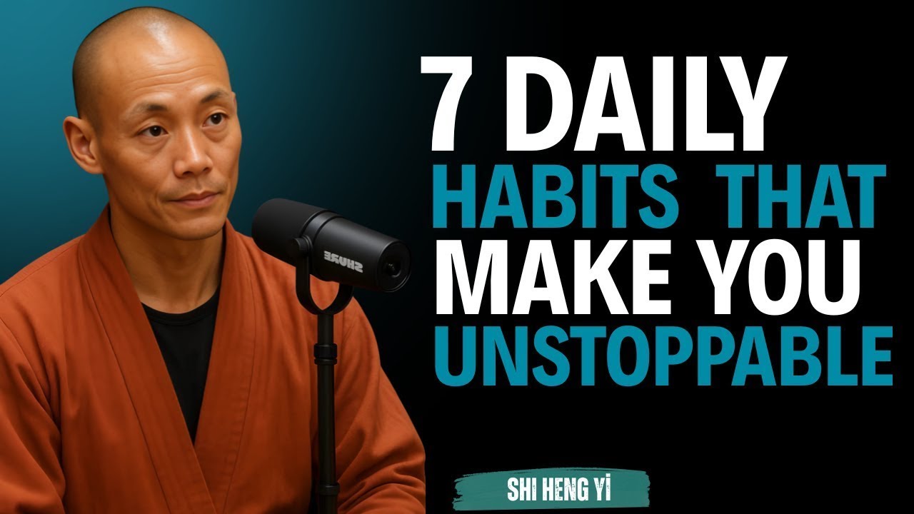 7 Daily Habits That Make You UNSTOPPABLE 💪 | Master Shi Heng Yi ...