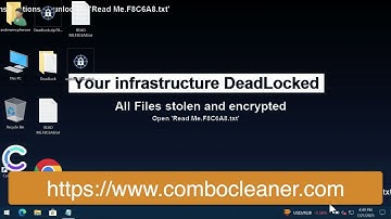 DeadLock ransomware removal video [.dlock file virus].