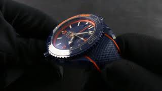 Omega Seamaster Professional Planet Ocean GMT "Big Blue" 215.92.46.22.03.001 Showcase Review screenshot 3