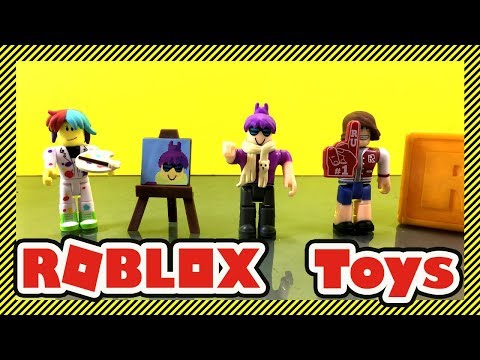 The Pixel Artist And Mystery Box Roblox Toys Unboxing Celebrity Series Roblox Toys Series 3 Youtube - roblox toys neverland lagoon vorlias codes unboxing
