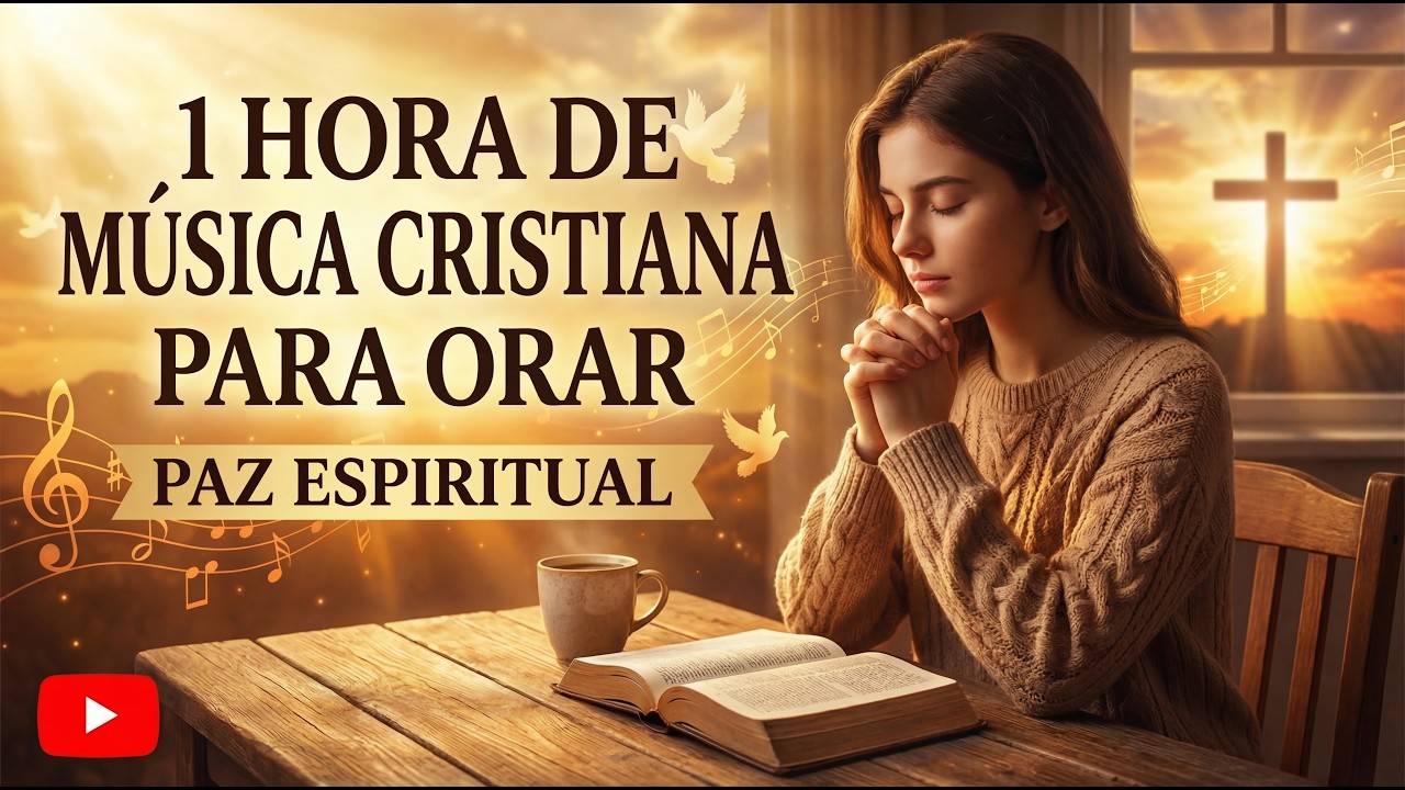 1 Hora de Música Cristiana para Orar 🙏 | Encuentra Paz y Presencia de ...