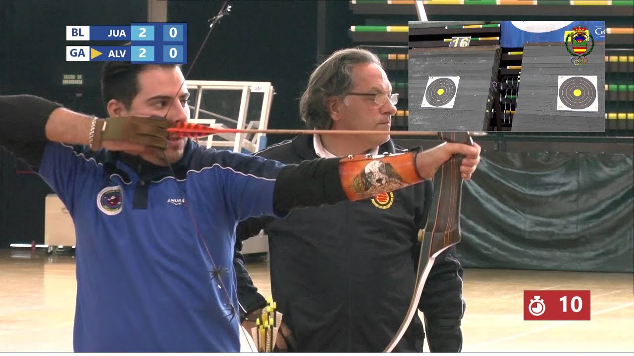 LANGREO 17ENE'16 - FINAL ARCO RECURVO MASC - CTO DE ESPAÑA DE ARCO TRADICIONAL y DESNUDO EN SALA