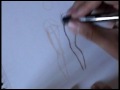 How To Draw FEMALE MANGA LEGS #2 BENT & KNEELING ANIME MANGA