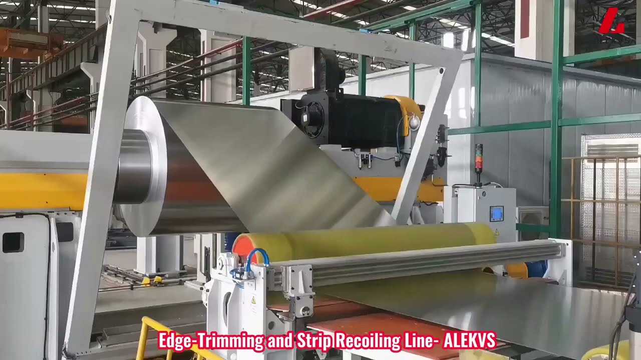 Edge Trimming and Strip Recoiling Line  ALEKVS