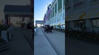 Sunny Afternoon Vibes at Mackinac Island's Grand Hotel! ☀️🇺🇸