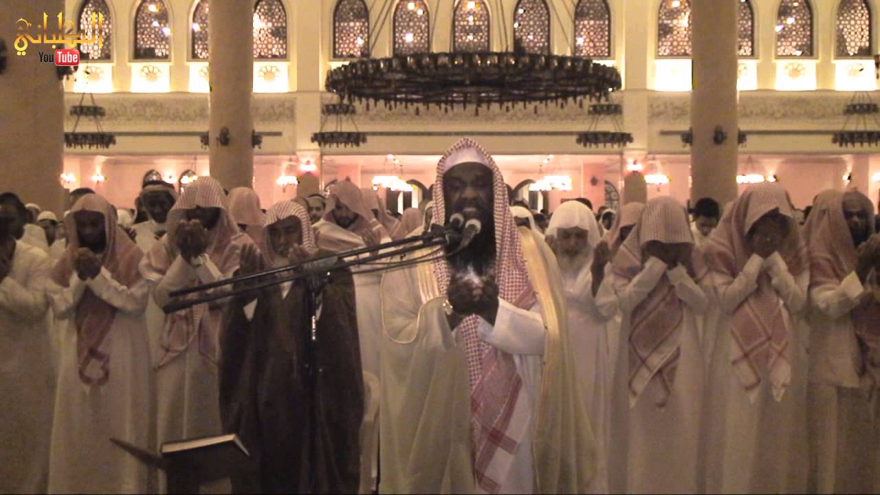 وسط حضور أكثر من 5 الاف مصلي ~ الشيخ عادل الكلباني يبكي ويُبكي من في المسجد وخارجه / قنوت ليلة 27