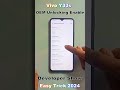 Vivo Y33s OEM Unlocking Enable Developer Show Vivo Y33s Developer Mode Not Showing Smartphone 