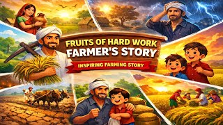 Fruits of Hard Work | Inspiring Farmer Story | Motivational Animated Story