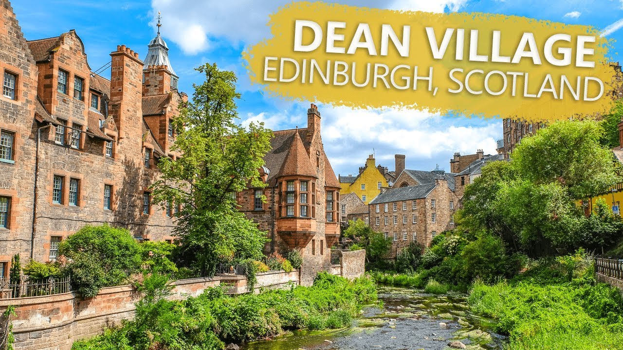 Edinburgh, Scotland: Exploring Dean Village & Circus Lane [Travel Video]