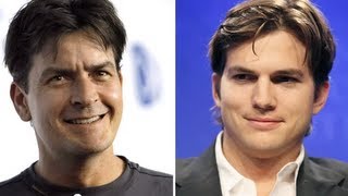 Charlie Sheen Thinks Ashton Kutcher Sucks on Two and a Half Men