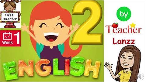 ENGLISH 2 MODULE 1 WEEK 1 LEARNING TASK 2 CLASSIFYING SOUNDS