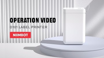 How to use the NiiMbot label printer D101?—Novice tutorial