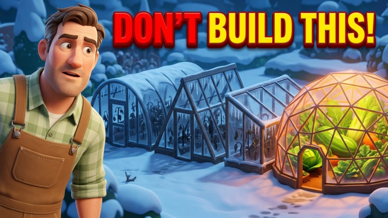 I Tested 4 Greenhouse Shapes — Which One Actually Traps the Most Heat?