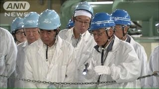 下村大臣がもんじゅ視察　「管理体制の改革を」（13/07/25）