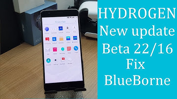 | ONEPLUS 3/3T | HYDROGEN OS Beta 22 and 16 | Fix BlueBorne  | Benchmark test |