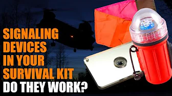 Signaling Devices in Survival Kits – Do They Work?