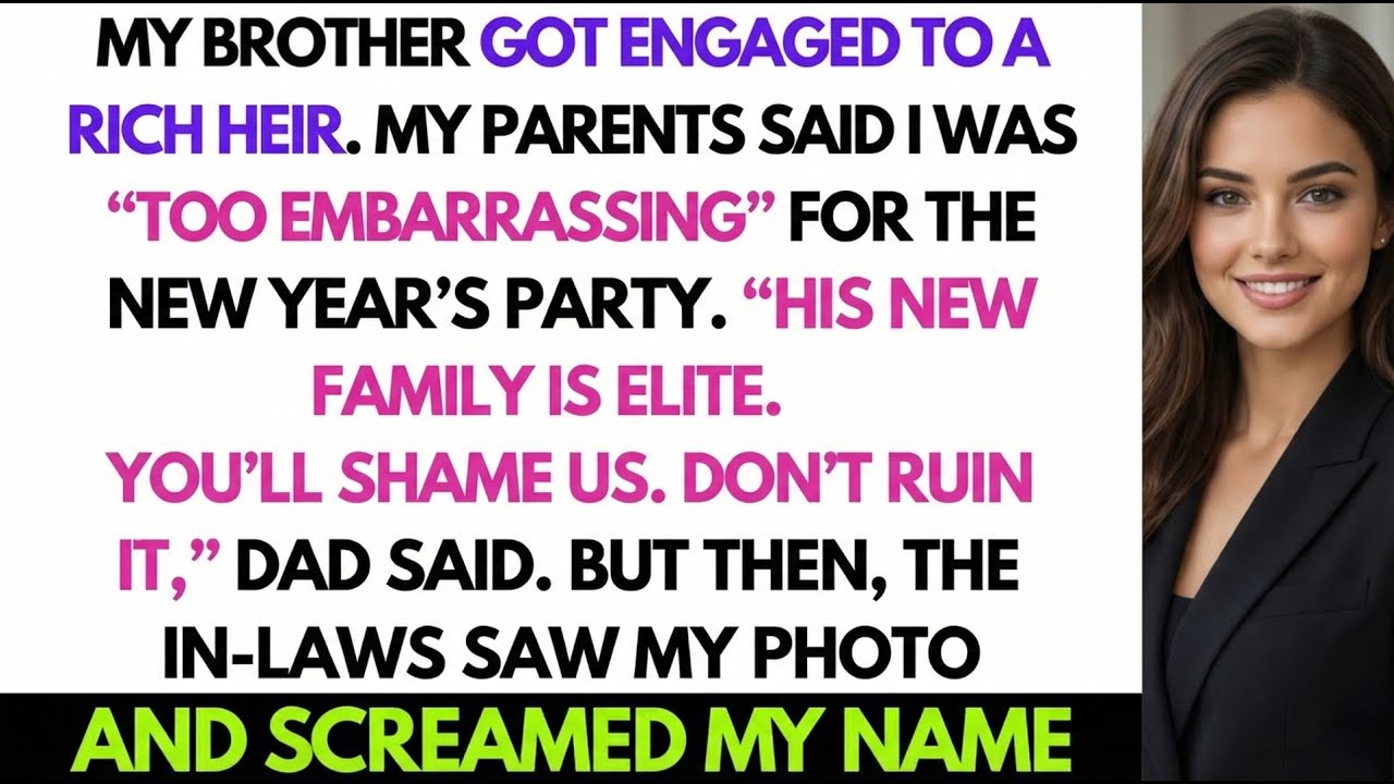 My Brother Hid Me from His Elite In-Laws — Until They Recognized Me at the Party