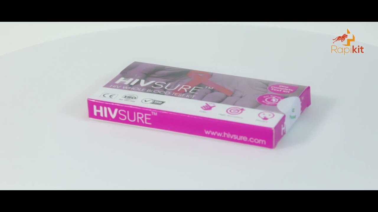HIVSURE Home HIV Rapid Test Kit Easy Fast And Accurate Home HIV 