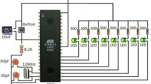 Microcontroller 8051 Project 05 How to Operate Multiple LED