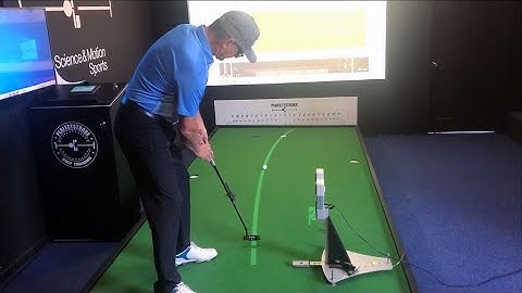 SAM PuttStudio - Straight & break putt analysis with Richard Backwell
