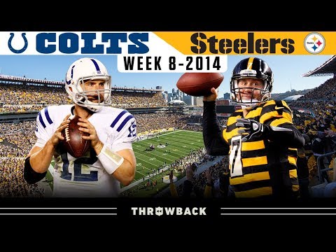 Luck & Big Ben EPIC QB Duel! (Colts vs. Steelers 2014, Week 8)