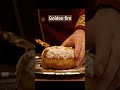Golden Luxury Donut Waiter S Fire Show ASMR Cut Veo3 Asmr Donut Luxury Satisfying 