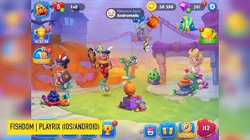 Fishdom | Playrix - Gameplay, Walkthrough / Game Review (iOS, Android) Part 1