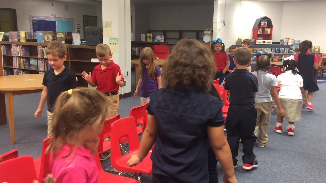 Musical Chairs - Library Style (First Grade) - YouTube