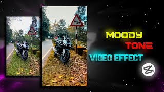 Moody tone video effect bike video editing and cap cut