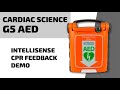 Cardiac science powerheart g5 aed intellisense cpr feedback  demo