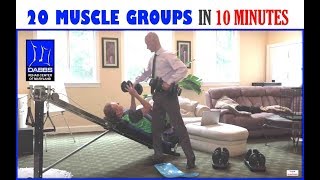 How to train 20 muscle groups in 10 minutes with Static Contractions Exercises