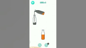 Brain Games | Water Color Sort Puzzle Level 2 #Shorts