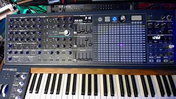 Live Creating Presets on Arturia MatrixBrute  and more