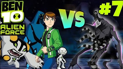 Ben 10 Alien Force Vilgax Attacks Ghostfreak Vs Ben 10 Aliens (Part 7)