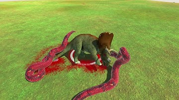 Titanoboa x2 vs every unit |Animal Revolt Battle Simulator