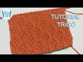 PASSO A PASSO PONTO TRICO Nº 107 – UM PADRÃO DE TRICO FÁCIL E DISCRETO