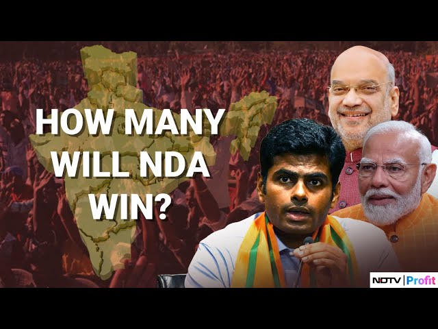 K Annamalai Analyses The Lok Sabha Elections 2024 & NDA's Winning Chance class=