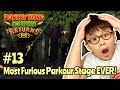 Hold Tight for the Most Furious Parkour Stage EVER!? | Donkey Kong Country Returns HD Ep13