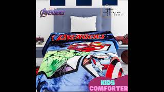 Exploring Kids' Favorite Characters on Printed Comforters - Cars, Disney, Mickey Mouse, Avengers,