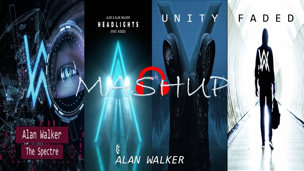 The Spectre ✘  Headlights ✘  Unity ✘  Faded  (𝙏10𝙔𝙊𝘽 𝙈𝘼𝙎𝙃𝙐𝙋) - Alan Walker • Alok • KIDDO • Walkers