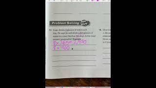 Lesson 2.4 #13 Homework, Go Math! Grade 4
