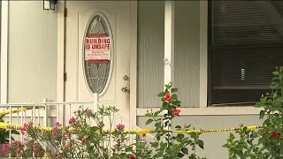 Strong winds damage homes in Cocoa