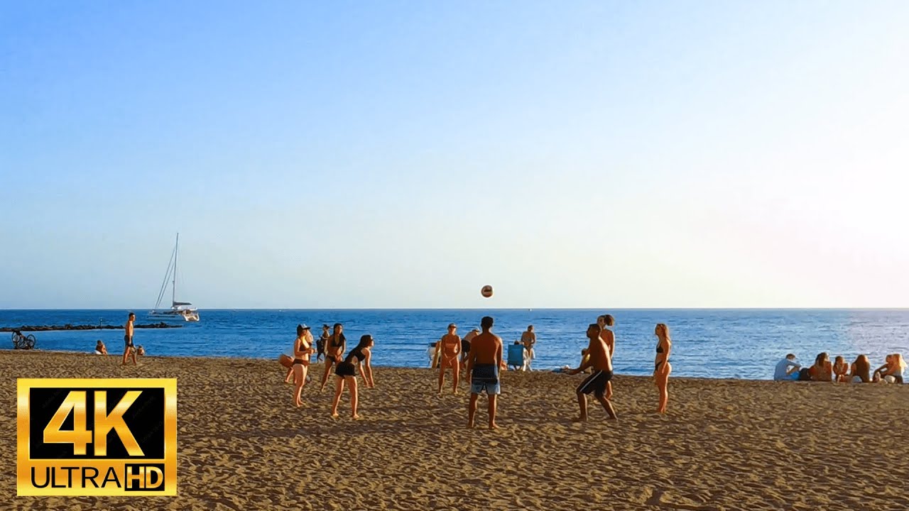 camino a la playa de Zapillo - Almería 4K [UHD] Andalucía España