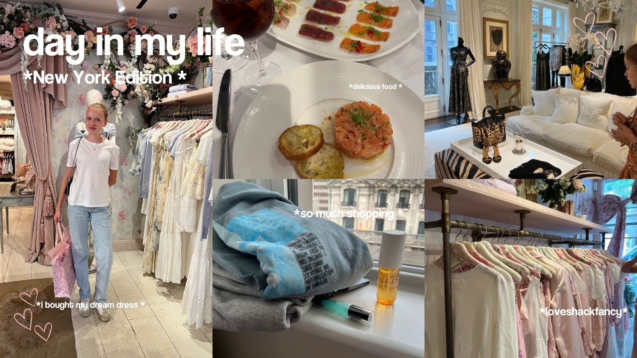 Day in my Life * nyc edition * 🇺🇸 (  shoppen , lecker essen , wie fand ich New York wirklich ? ...)