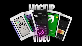 Animate video like motion mockups using Adobe XD #mockup #adobexdtutorial