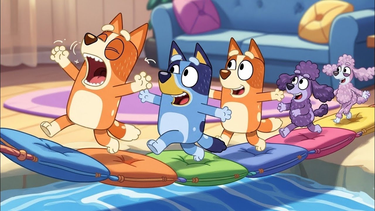 Bluey & Friends Adventure Rhymes for Kids 🐶🎨 | Fun Cartoon Stories & Songs | WB Kids Style