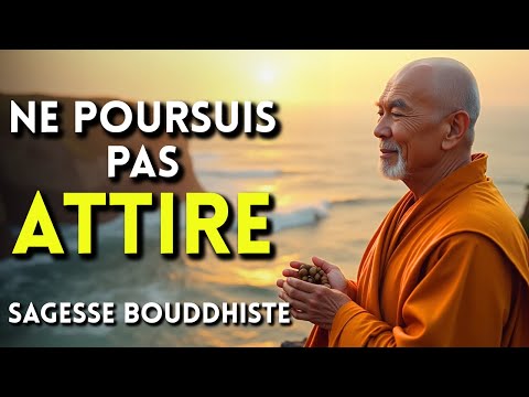 NE POURSUIS PAS, ATTIRE | Sagesse bouddhiste pour transformer ta vie